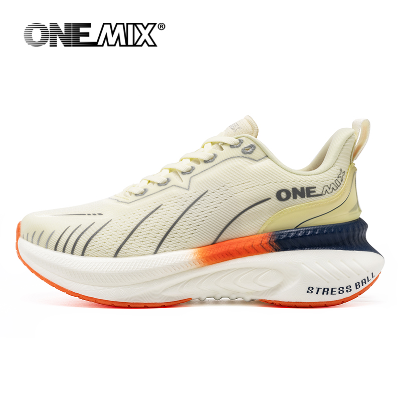 Women Shoes Qc - ONEMIX สีขาวรองเท้าวิ่งสําหรับชาย Air Cushion กีฬากลางแจ้งรองเท้าชาย Trainers