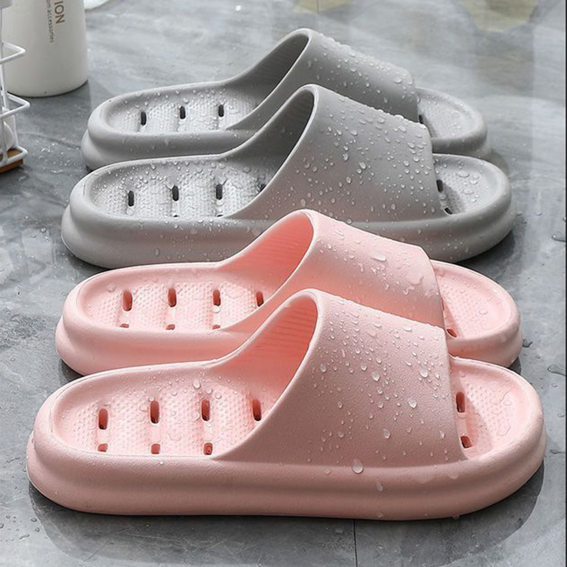 Women'S Shoes Non Slip - รองเท้าแตะห้องน้ำแบบเจาะรู EVA สำหรับผู้หญิง พื้นนุ่ม ระบายน้ำได้ดี รองเท้าสวมใส่ในบ้านสำหรับคู่รัก
