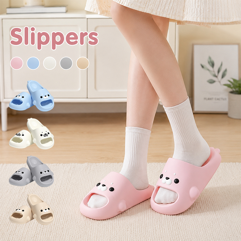 Women Shoes Size To Men - รองเท้าแตะแบบสวมสำหรับผู้หญิงและผู้ชาย พื้นนุ่ม กันลื่น เหมาะสำหรับใส่ในห้องน้ำ บ้าน หรือชายหาด