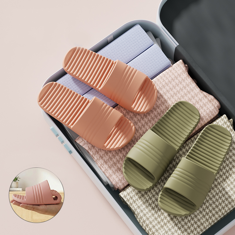 Women'S Shoes Non Slip - รองเท้าแตะแบบพับได้สำหรับเดินทาง รองเท้าแตะ EVA แบบยูนิเซ็กซ์ โรงแรม กันลื่น