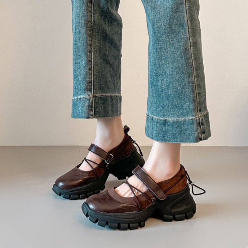 Women'S Shoes Large - ใหม่เรโทรบัลเลต์แมรี่เจนรองเท้าแฟชั่นพื้นนุ่มแบรนด์รองเท้าผ้าใบผู้หญิงและรองเท้าลำลองผู้หญิงรองเท้าแตะซาปาติญ่า เด มูเยร์