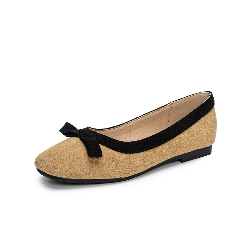 Women'S Shoes Large - รองเท้าสตรีไซส์ใหญ่ พื้นนุ่ม ผ้ากำมะหยี่ สำหรับเท้ากว้าง พื้นรองเท้านิ่ม สวมง่าย