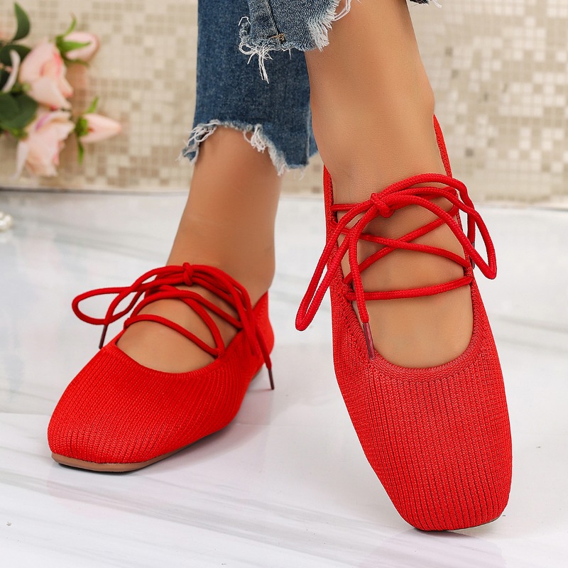 Women Shoes Heels - รองเท้าสไตล์แมรี่เจนแบบฝรั่งเศส รุ่นใหม่ประจำฤดูร้อนปี 2026 ระบายอากาศได้ดี น้ำหนักเบา ดีไซน์บัลเลต์