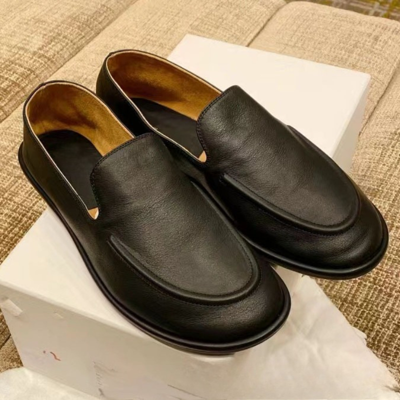 Women'S Shoes Wide Width - รองเท้าโลฟเฟอร์หนังแท้สำหรับผู้หญิง รุ่นใหม่ สวมใส่สบาย พื้นรองเท้าบุนุ่มพิเศษ ขนาดกว้างพิเศษ รองเท้าลำลอง