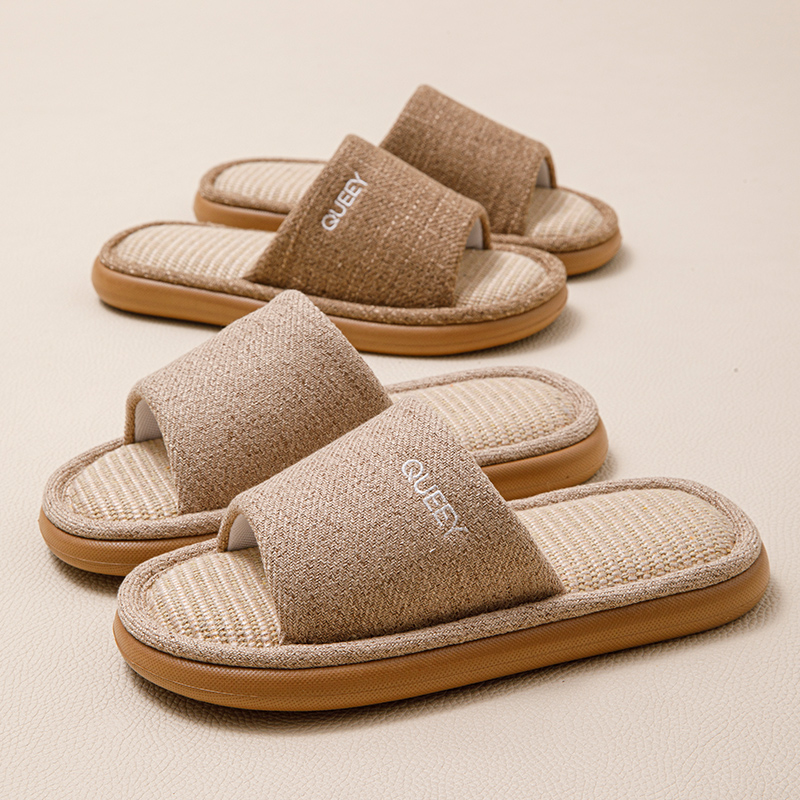 Women Shoes Size To Men - รองเท้าแตะใหม่สำหรับผู้หญิงใส่ในบ้าน รองเท้าแตะกันลื่นสำหรับคู่รัก รองเท้าแตะสำหรับฤดูร้อน รองเท้าผู้ชายสำหรับทุกฤดูกาล