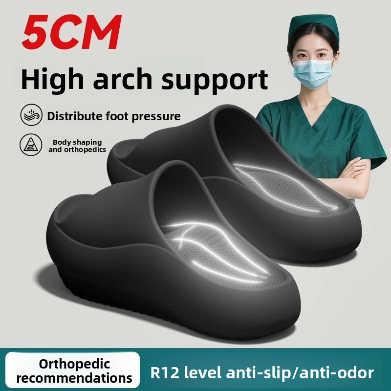 Women'S Shoes For Flat Feet - รองเท้าแตะส้นเตี้ยแบบมีส่วนรองรับอุ้งเท้าสไตล์เยอรมันสำหรับผู้หญิง รุ่นใหม่สำหรับฤดูร้อนปี 2026 รองเท้าแตะแก้ไขปัญหาเท้าแบนสำหรับผู้ชายสำหรับใช้ในบ้าน