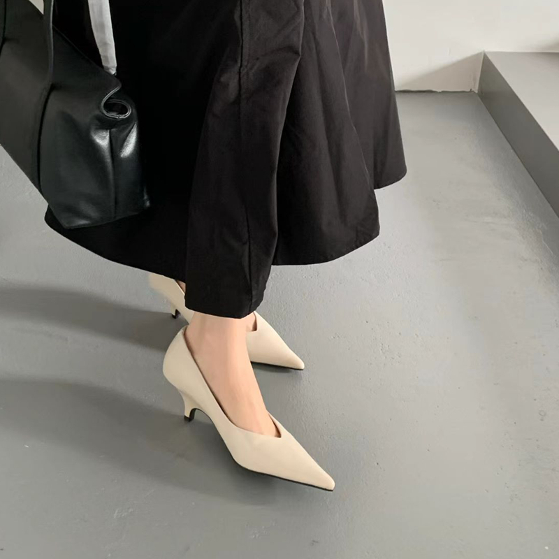 รองเท้าส้นเตี้ยแบบสวม SUOJIALU - Women'S Shoes Large บทวิจารณ์และราคา