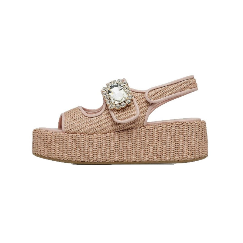 กัญชาทอหนา Soled รองเท้าแตะผู้ - Women'S Shoes Hands Free บทวิจารณ์และราคา
