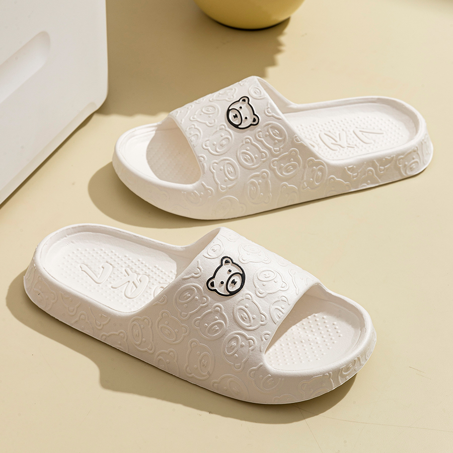 รองเท้าแตะลายหมีน่ารักสำหรับผู - Women Shoes Size To Men บทวิจารณ์และราคา