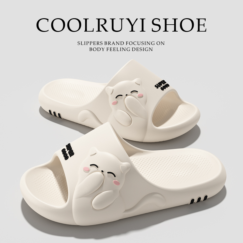 รองเท้าแตะคู่รักลายการ์ตูนแมว  - Women'S Shoes For Flat Feet บทวิจารณ์และราคา