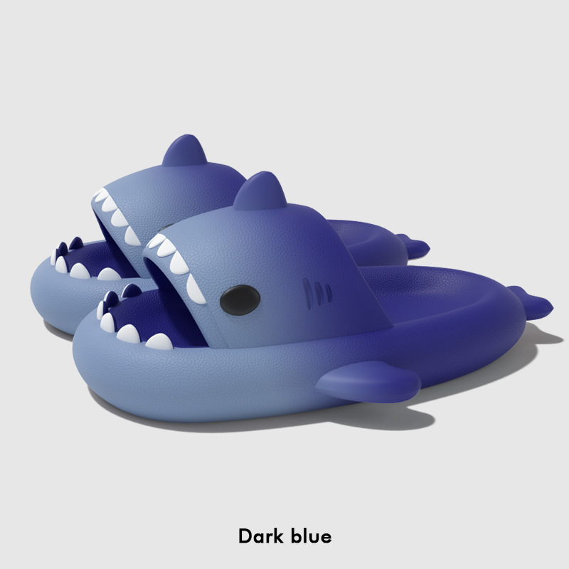 น่ารักการ์ตูน Shark รองเท้าแตะ - Women Shoes Size To Men บทวิจารณ์และราคา