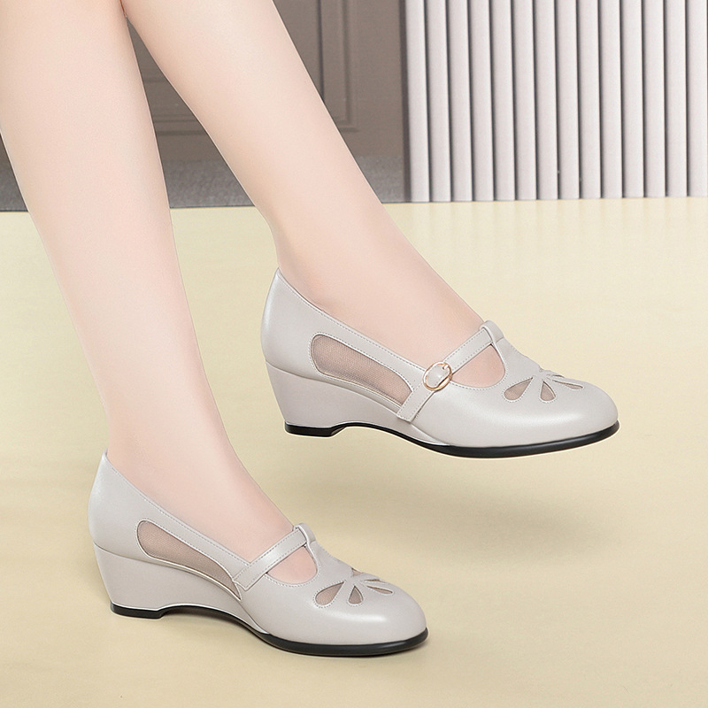รองเท้าส้นเตารีดแบบตาข่ายสำหรั - Women'S Shoes Non Slip บทวิจารณ์และราคา