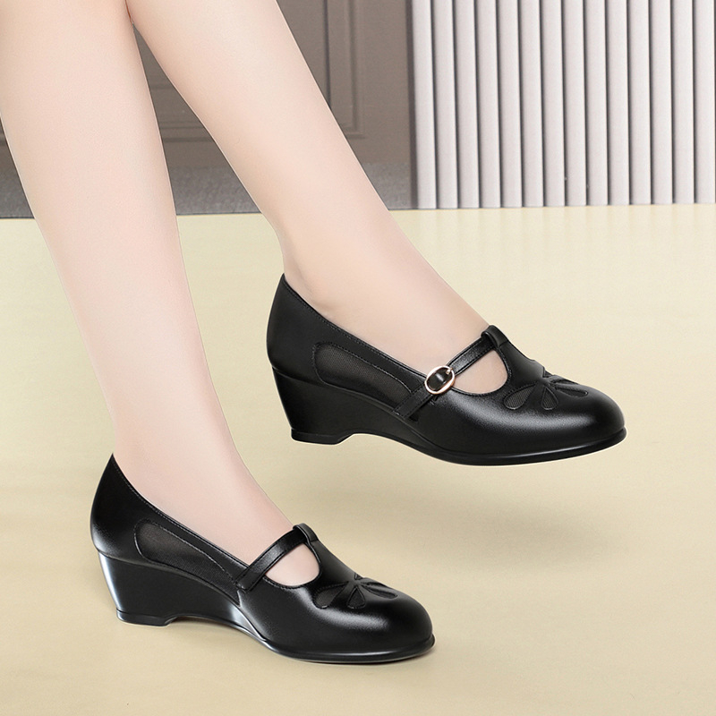รองเท้าส้นเตารีดแบบตาข่ายสำหรั - Women'S Shoes Non Slip บทวิจารณ์และราคา