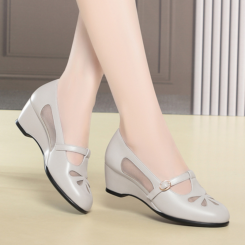 รองเท้าส้นเตารีดแบบตาข่ายสำหรั - Women'S Shoes Non Slip บทวิจารณ์และราคา