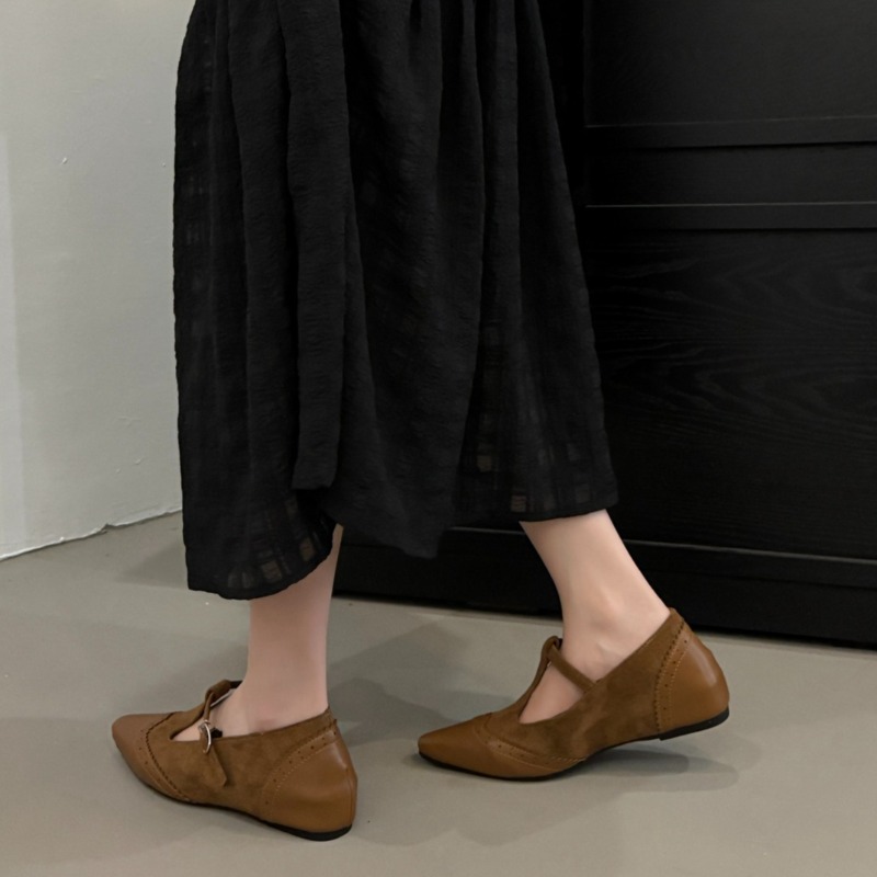 รองเท้าส้นเตี้ยแบบสายรัดข้อเท้ - Women'S Shoes Non Slip บทวิจารณ์และราคา