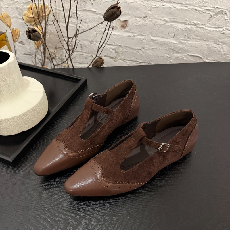 รองเท้าส้นเตี้ยแบบสายรัดข้อเท้ - Women'S Shoes Non Slip บทวิจารณ์และราคา