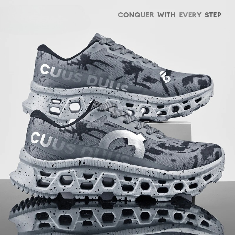 รองเท้าวิ่งพื้นหนาสำหรับผู้ชาย - Women Shoes Qc บทวิจารณ์และราคา
