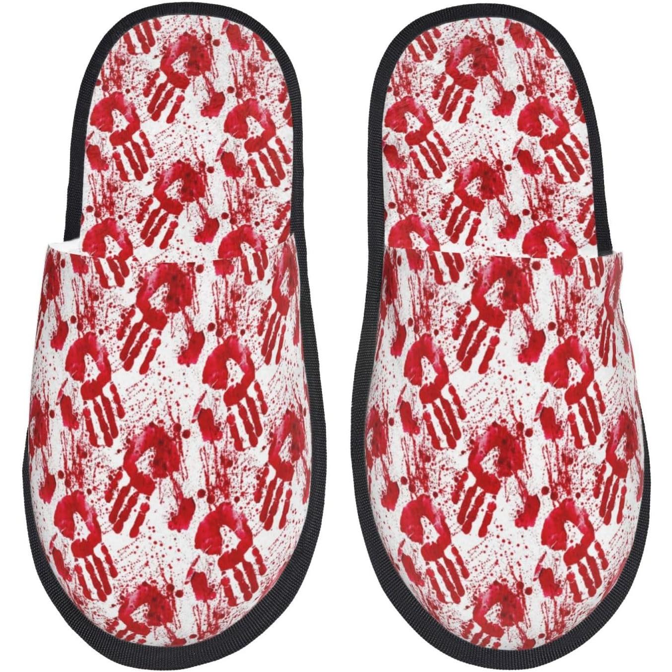 รองเท้าแตะขนปุยลายมือเปื้อนเลื - Women'S Shoes Hands Free บทวิจารณ์และราคา
