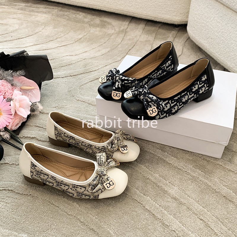 รองเท้าส้นเตี้ยแบบสวมสบายสไตล์ - Women Shoes Size To Men บทวิจารณ์และราคา