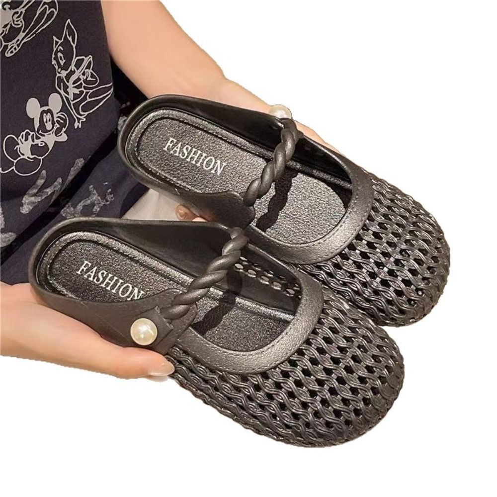 รองเท้าแตะแบบสวมครึ่งเท้า ระบา - Women'S Shoes Hands Free บทวิจารณ์และราคา
