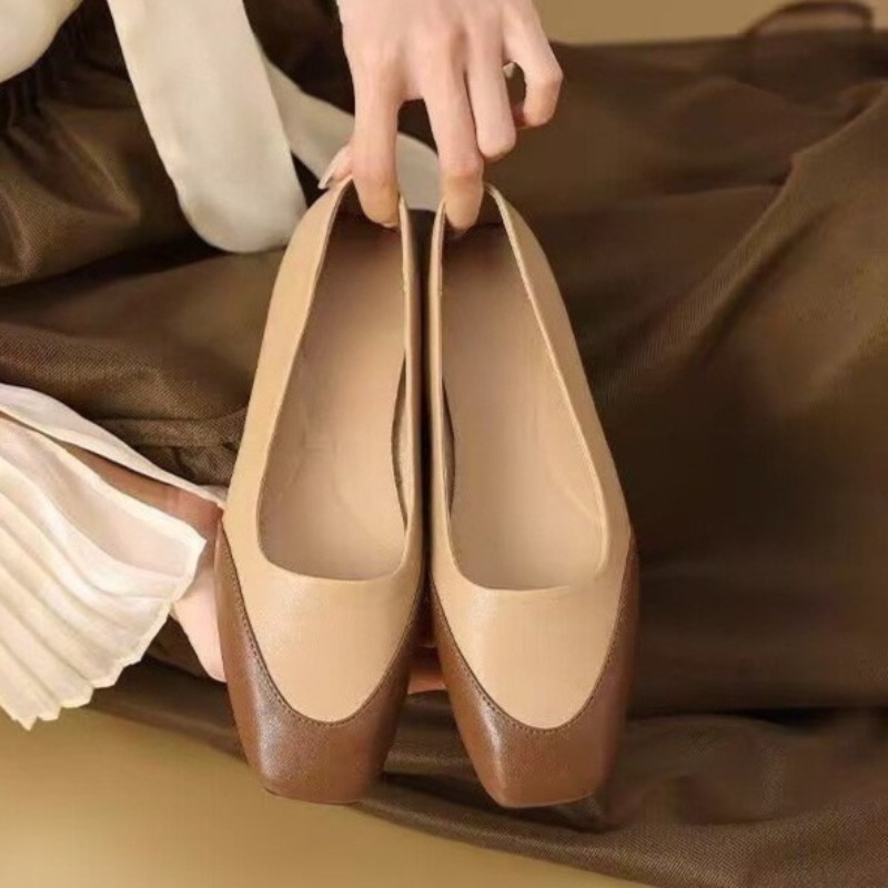 บล็อกสี PLUS ขนาดรองเท้าเดียวผ - Women'S Shoes Non Slip บทวิจารณ์และราคา