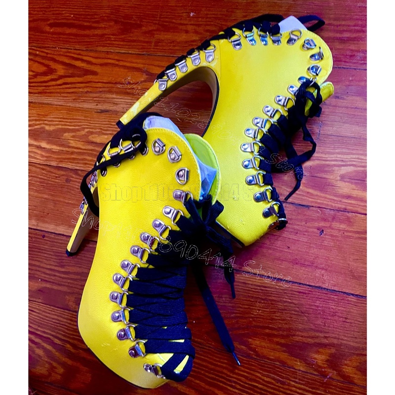 รองเท้าบูทส้นสูงสีน้ำเงินหนังก - Women'S Shoes Navy Blue บทวิจารณ์และราคา