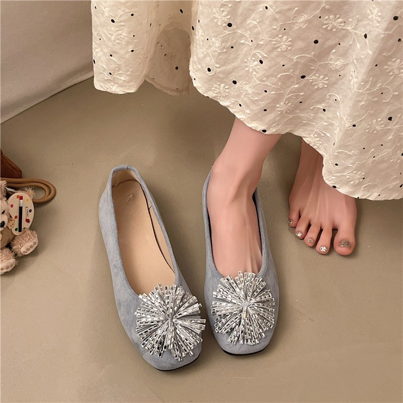 รองเท้าส้นเตี้ยแบบสวม รุ่นใหม่ - Women'S Shoes Non Slip บทวิจารณ์และราคา