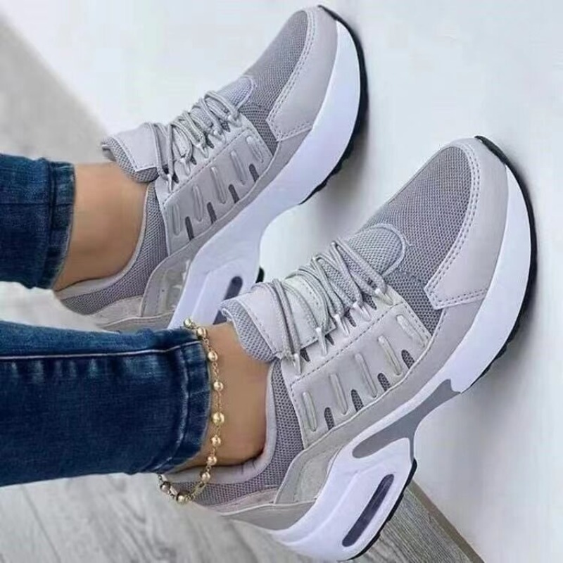 รองเท้าผ้าใบแฟชั่นผู้หญิง พื้น - Women Shoes Qc บทวิจารณ์และราคา