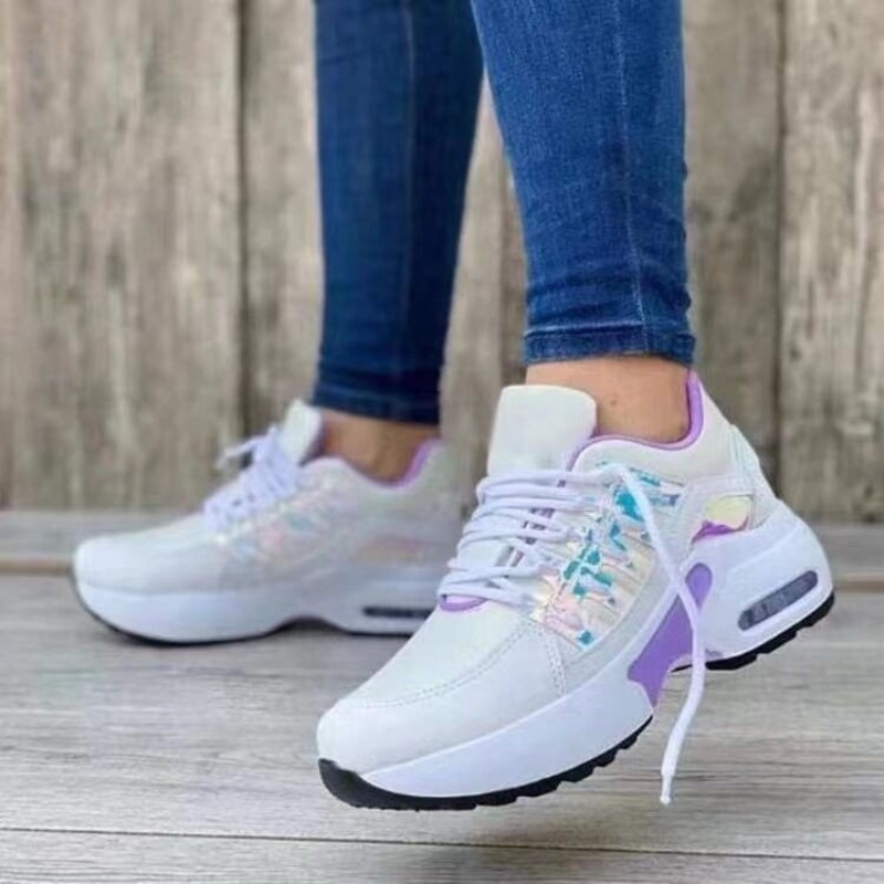 รองเท้าผ้าใบแฟชั่นผู้หญิง พื้น - Women Shoes Qc บทวิจารณ์และราคา